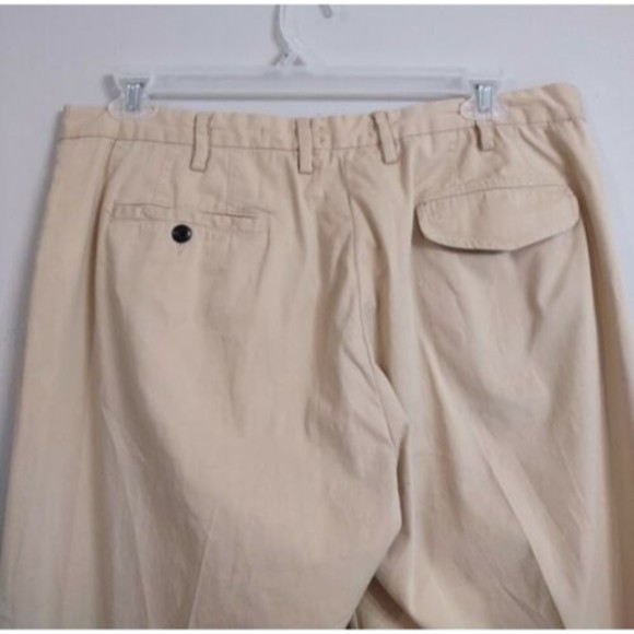 Gant Rugger Summer Chino Tan Khaki Pants Men's Size  36 x 32 - Picture 7 of 7